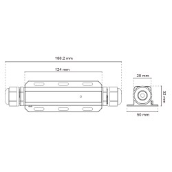 SD-201 Outdoor PoE Surge Protector