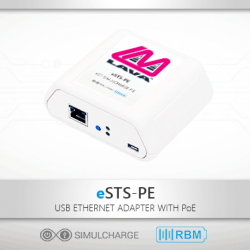 eSTS-PE - Samsung Tablet PoE Ethernet Adapter 