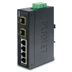 IGS-620TF - Industrial 4-Port 10/100/1000T + 2-Port 100/1000X SFP Ethernet Switch