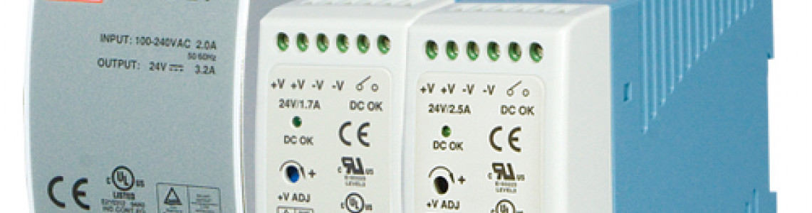 24v Industrial DIN Rail Power Supplies 